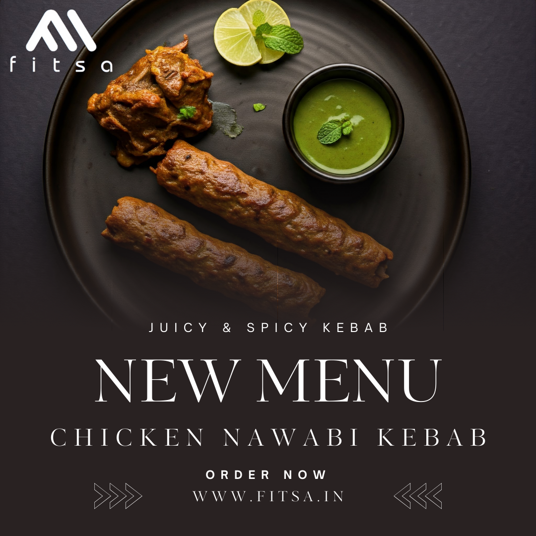 Black and White Modern Food New Menu Instagram Post (1)